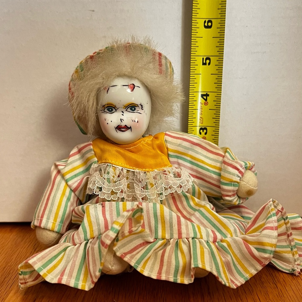 Vintage Porcelain Clown